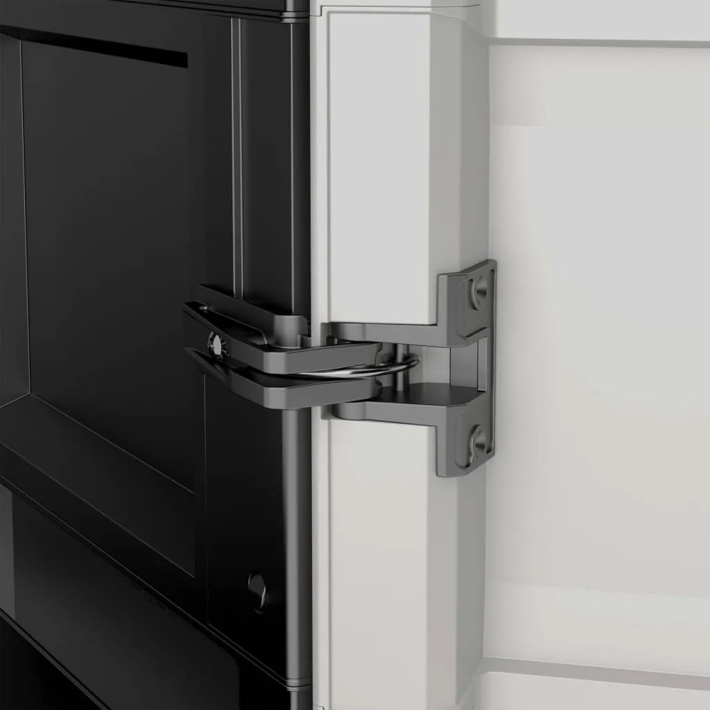 Keter Gear fekete és szürke többcélú tárolószekrény 182 cm