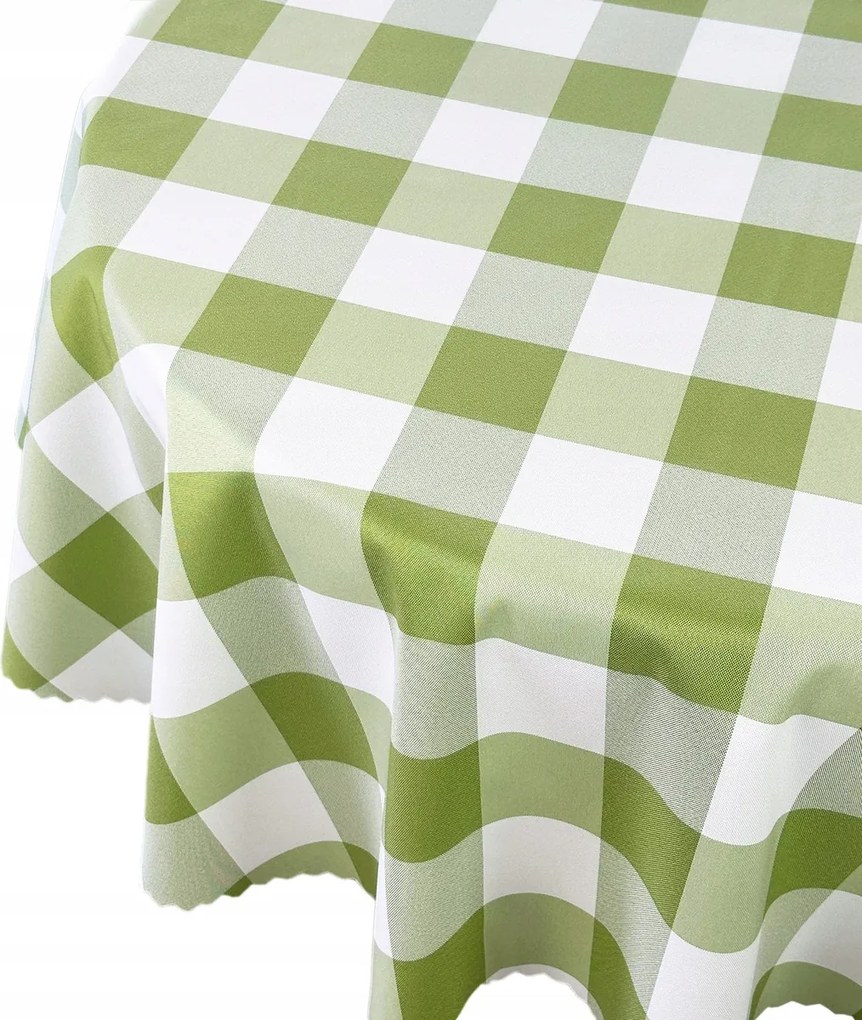 Abrosz Foltálló Dekoratív Alice Rács Zöld Kerék Átmérő 120 cm