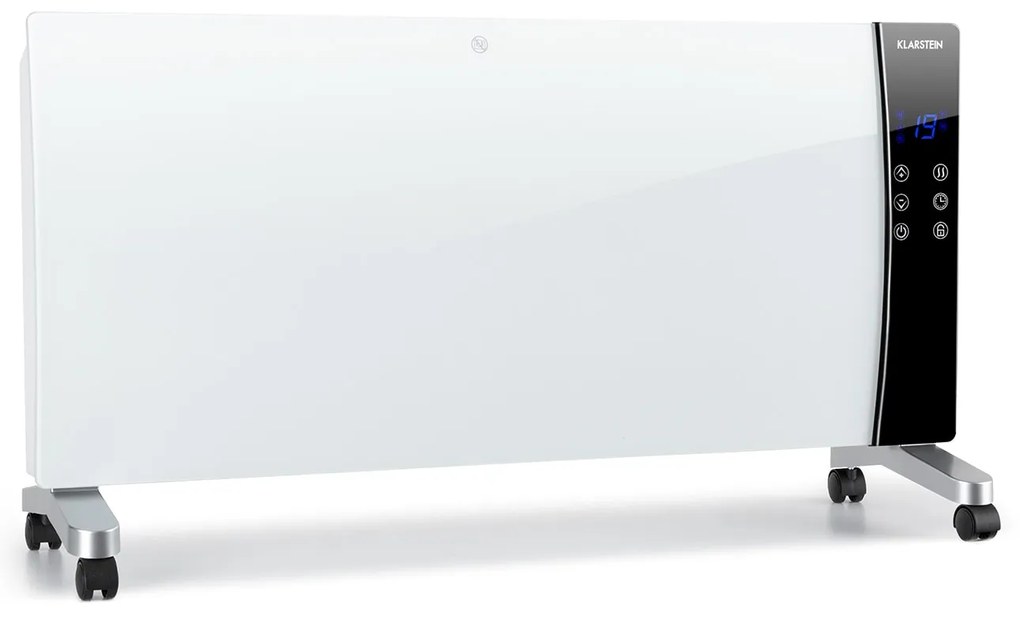 Klarstein Lindholm, konvektor, termosztát, időzítő, 2000 W