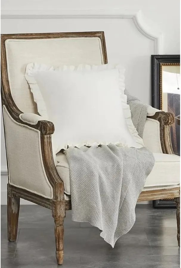 Pamutkeverék párnahuzat 40x40 cm Ruffled – Mila Home