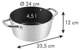 Tescoma Lábas GrandCHEF, 24 cm,