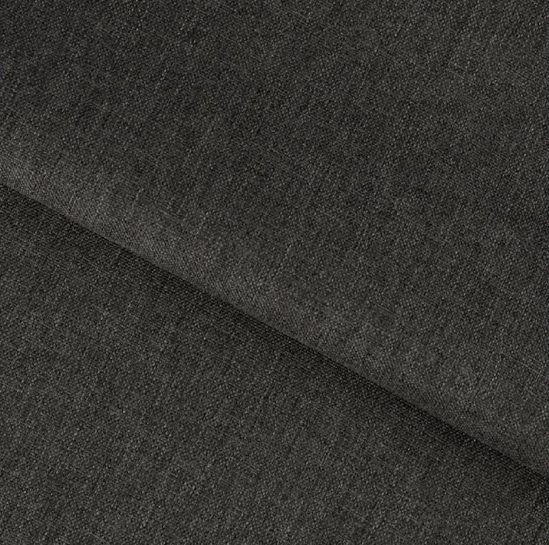 Ágyazható U alakú kanapé VALERIO 305x140 cm, sötétszürke színű