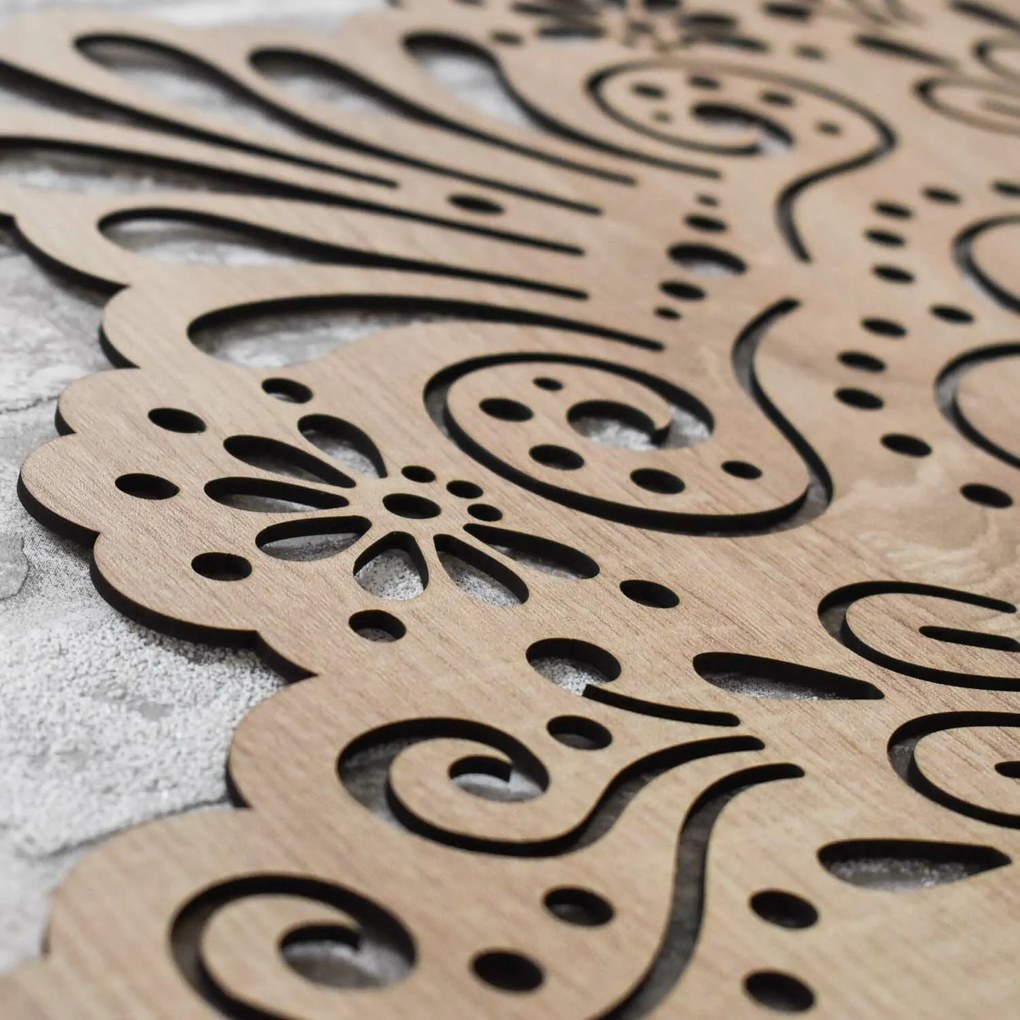 DUBLEZ | Falidísz fából - Korona mandala