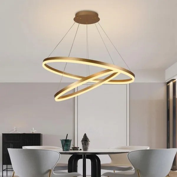 LED állítható fényerejű csillár kábellel LED/100W/230V 3000-6500K + DO