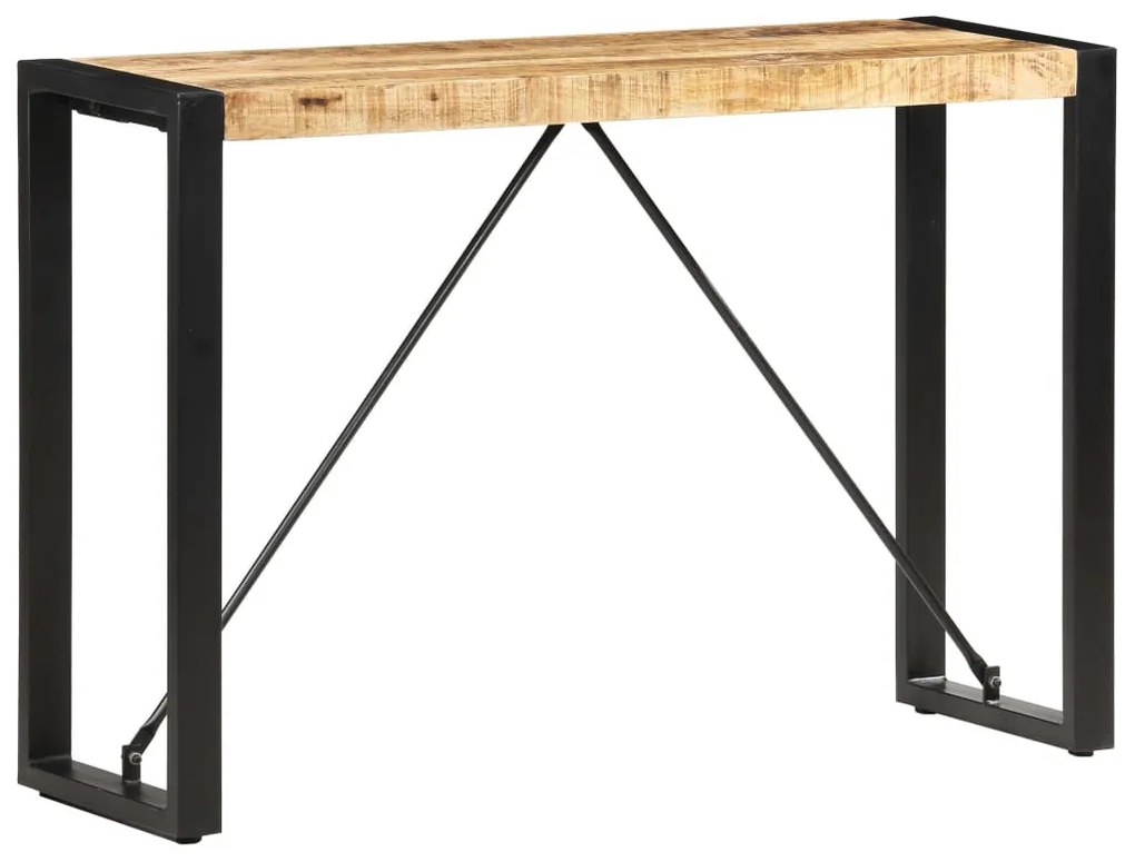 tömör mangófa tálalóasztal 110 x 35 x 76 cm