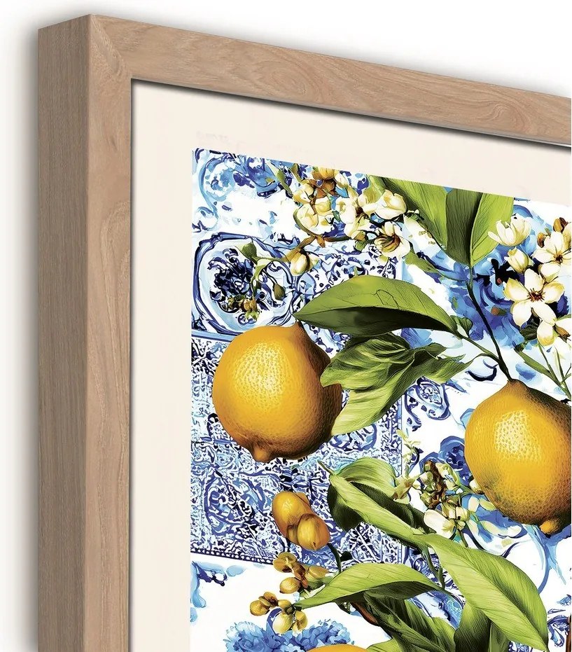 Nyomtatott keretezett kép 40x50 cm Sicilia – Styler