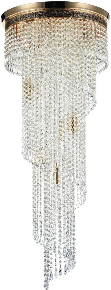 Maytoni CASCADE DIA522-CL-12-G Süllyesztett mennyezeti lámpa 12xE14/60W IP20