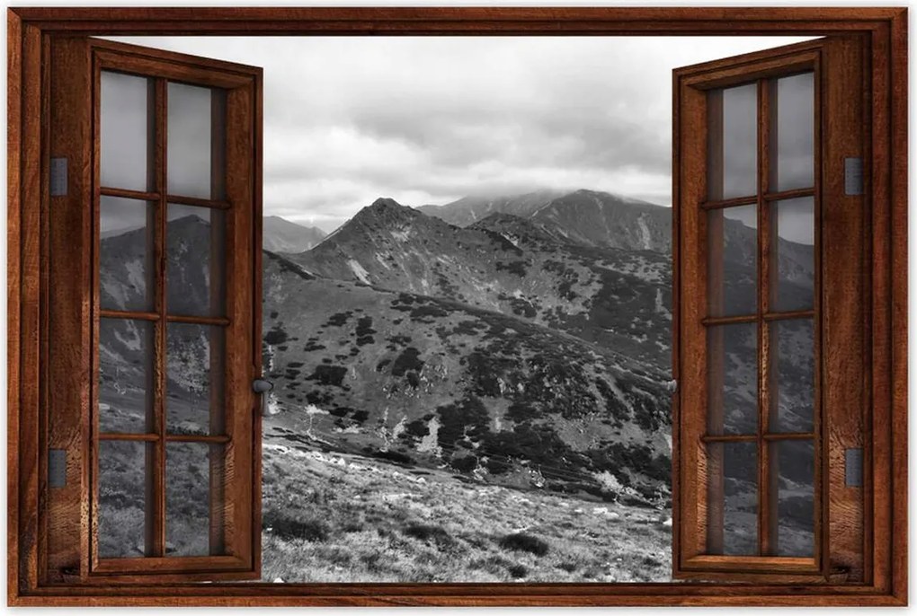 Poszterek 90x60 Tátra Lengyel hegyek Kilátás