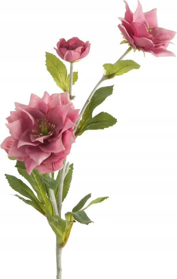 Művirág dekoratív rózsaszín kínai akasztó 65 cm