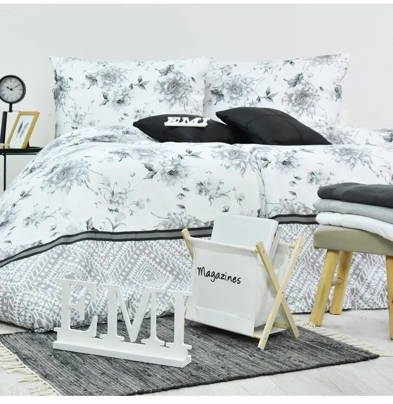 EMI Symphony szatén ágyneműhuzat, A standard egyszemélyes ágy szett tartalma: 1x 140x200 + 1x 70x90