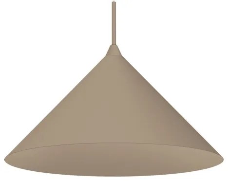 Zsinóros csillár CAPITAL 1xGX53/15W/230V, Ø 46 cm, taupe