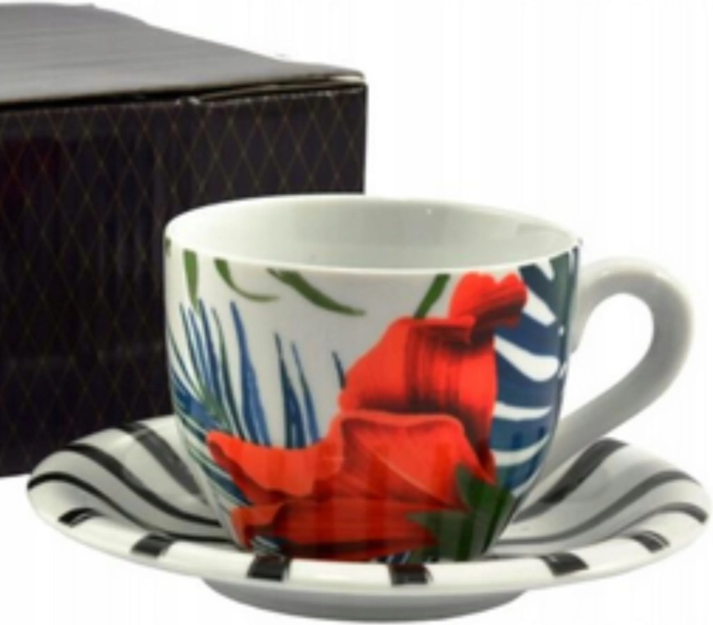 Csésze csészealjjal Bgh 200 ml Tropico