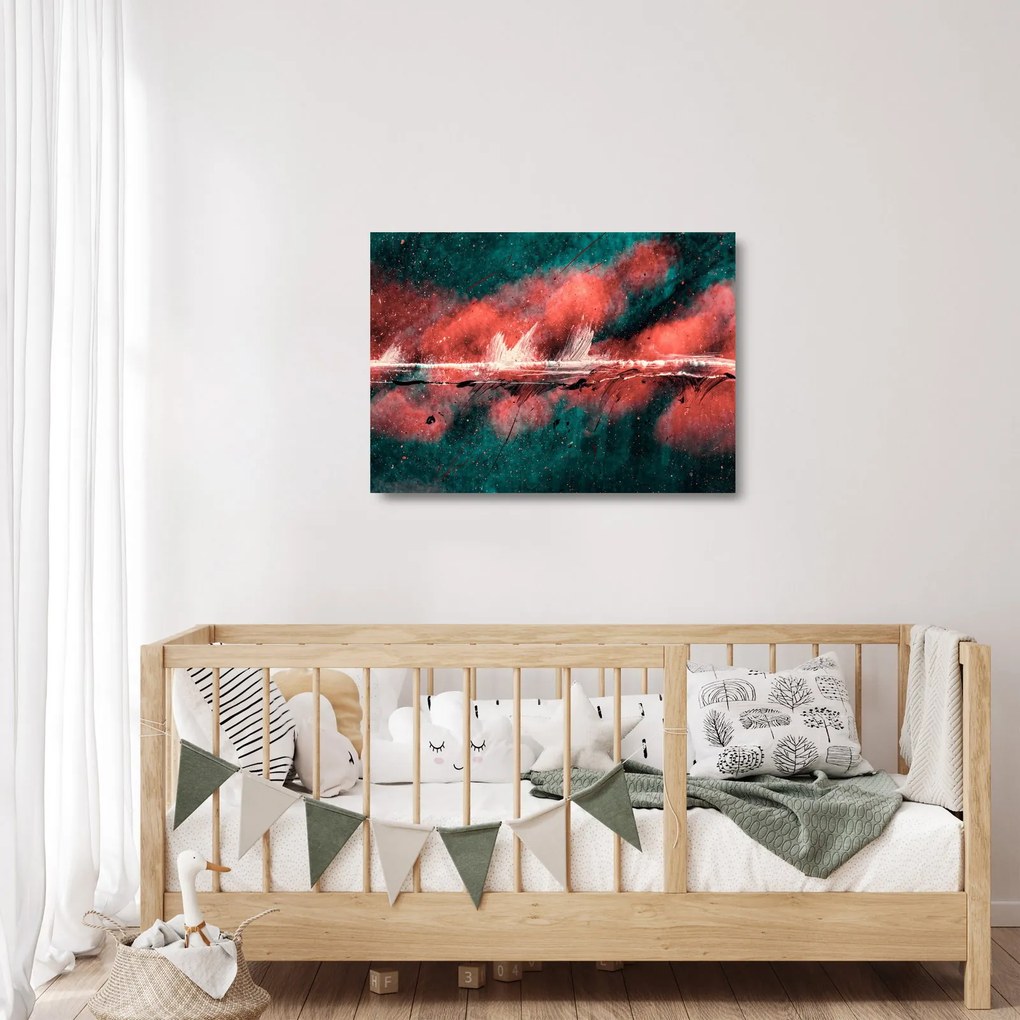 Kép - Robbanás a kerozinban (üvegen) (70x50 cm)