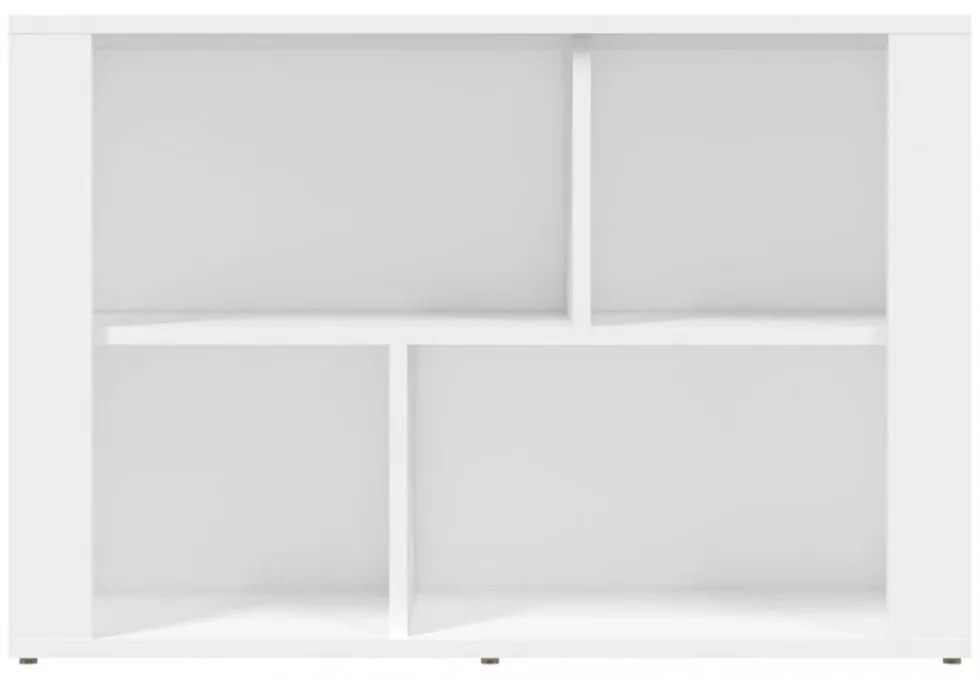 fehér szerelt fa tálalószekrény 80x30x54 cm
