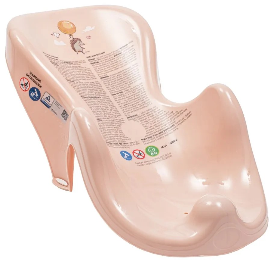 Babatartó kádba rózsaszín sündisznó