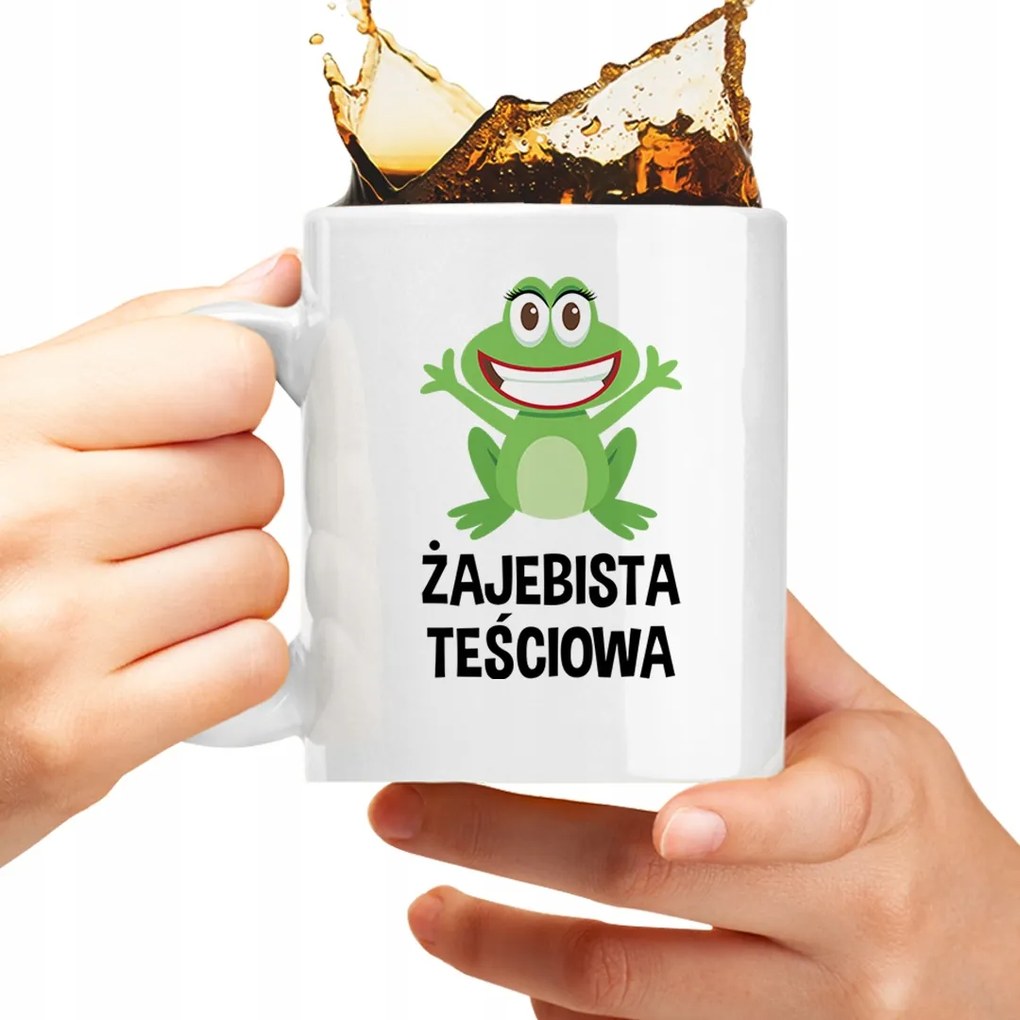 Békás anyós Vicces Bögre Anyósnak Anyák Napi Ajándék