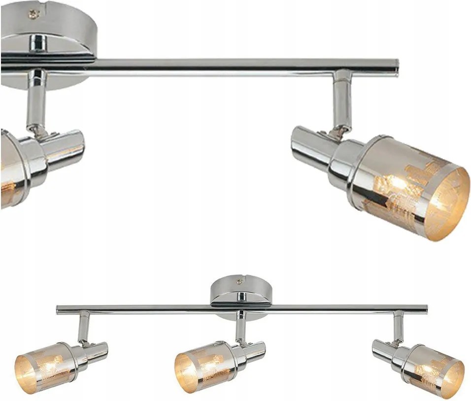 Kastor mennyezeti spotlámpa városi motívummal