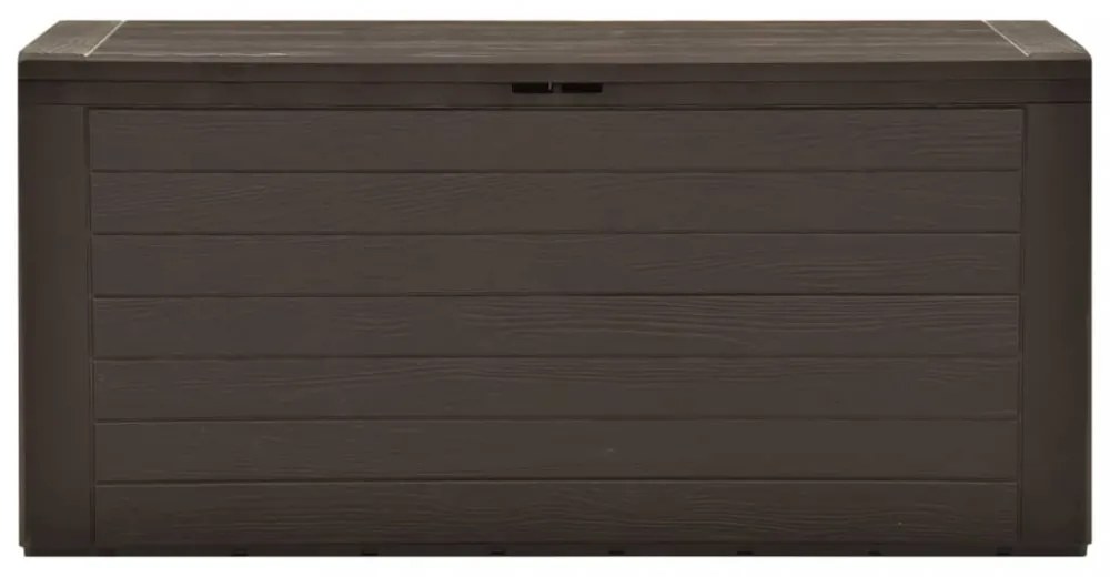 barna kerti tárolóláda 116 x 44 x 55 cm
