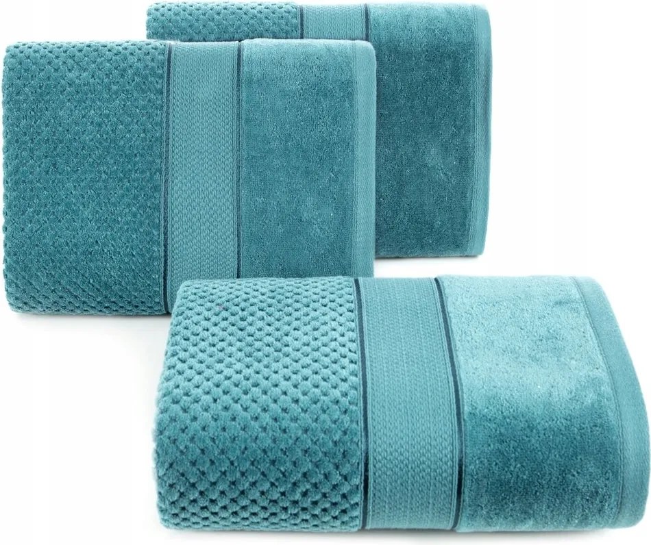 Jessi pamut törölköző 90x150 Eurofirany türkizkék