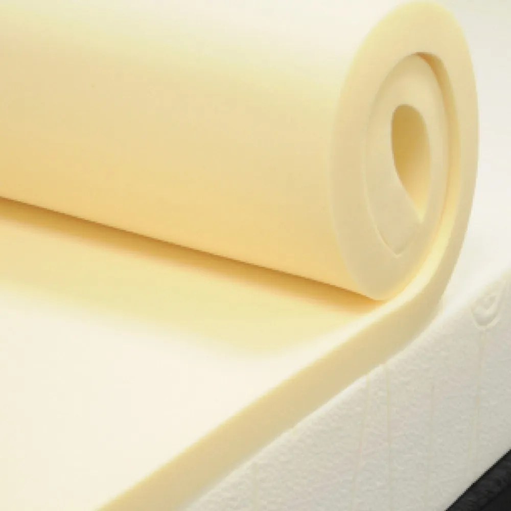 Ortho-Sleepy Memory Topper fedőmatrac 6 cm memory natúr fehér huzattal / 140x200 cm