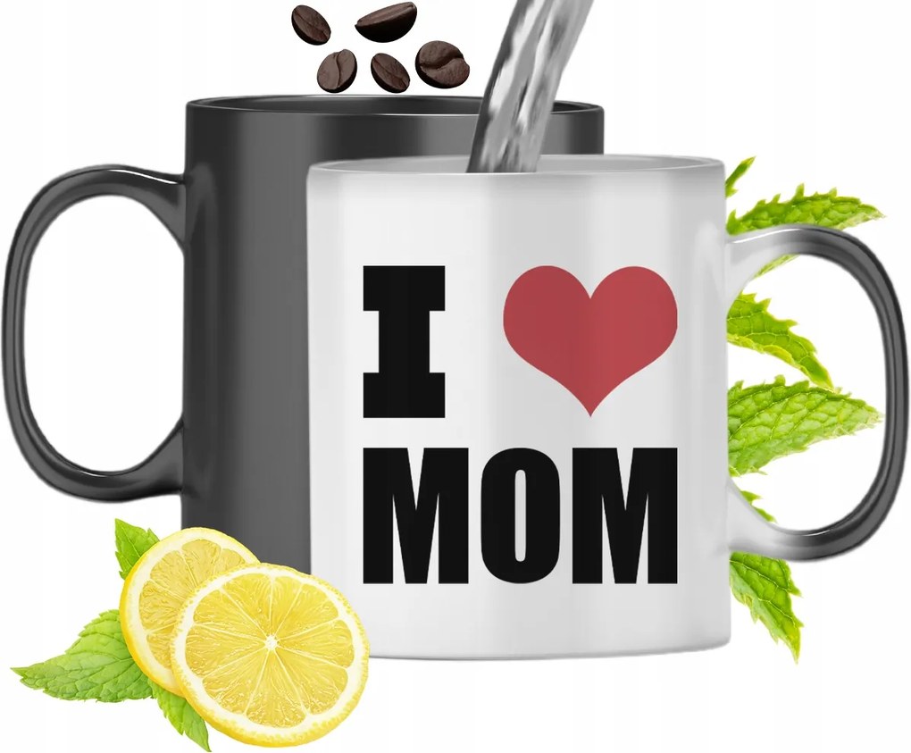 Mágikus Bögre Anyukáknak Színváltós, fényképes nyomattal