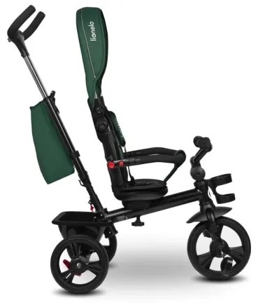 Lionelo HAARI gyerek tricikli zöld/fekete