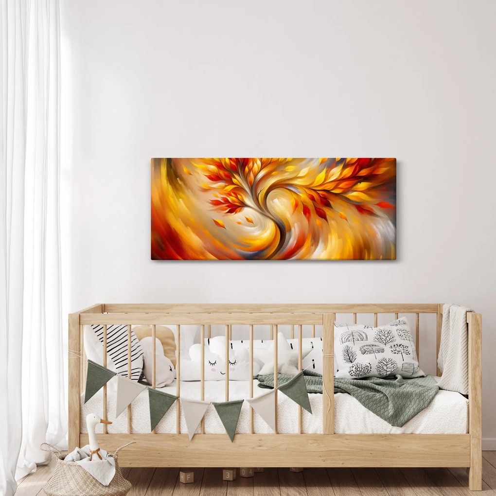 Kép - Őszi fa (120x50 cm)