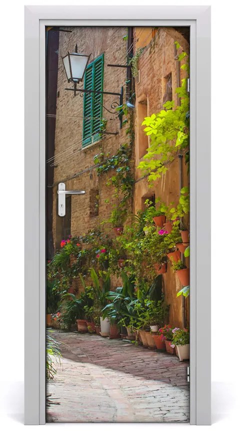 Poszter tapéta ajtóra Old street 85x205 cm