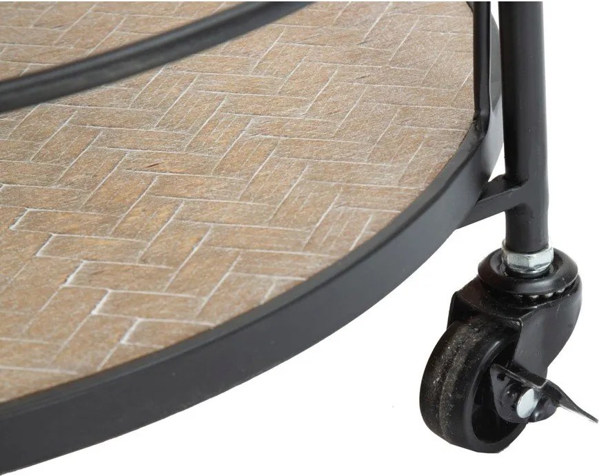 Fém gurulós zsúrkocsi 41,5x40 cm Arex – Mauro Ferretti