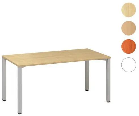 Alfa Office  Alfa 200 irodai asztal, 160 x 80 x 74,2 cm, egyenes kivitel, fehér mintázat, RAL9022%