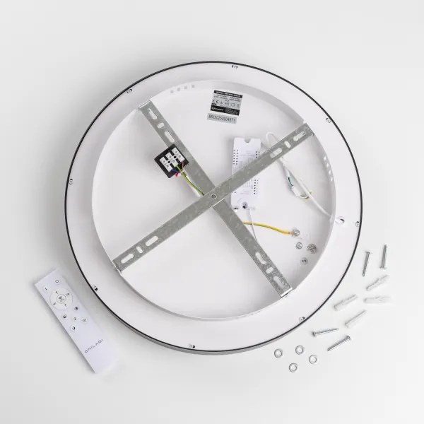 Brilagi - LED dimmelhető mennyezeti lámpatest FALCON II LED/67W/230V átm. 40 cm fekete +távirányító