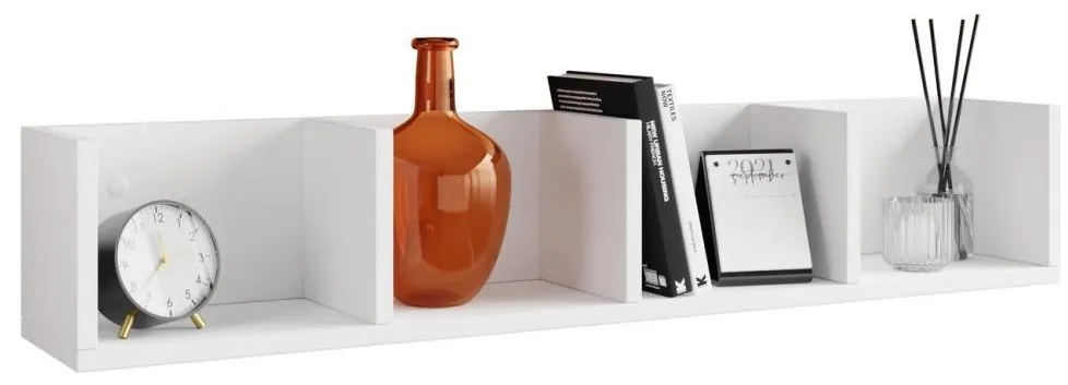 Fali polc LOTIKO 17x95 cm fehér