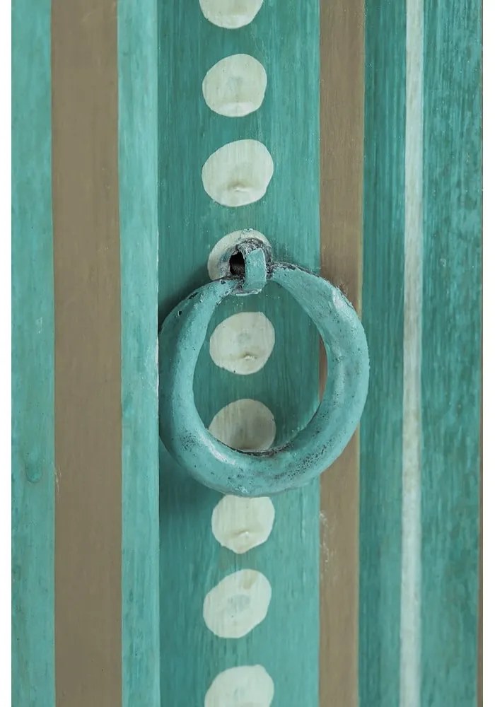 Zöld mangófa szekrény 87x152x38 cm Prem – Støraa