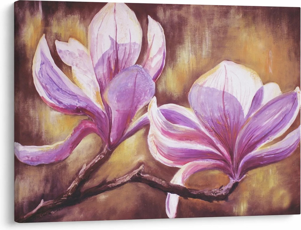 Kép - Magnólia virágok (70x50 cm)