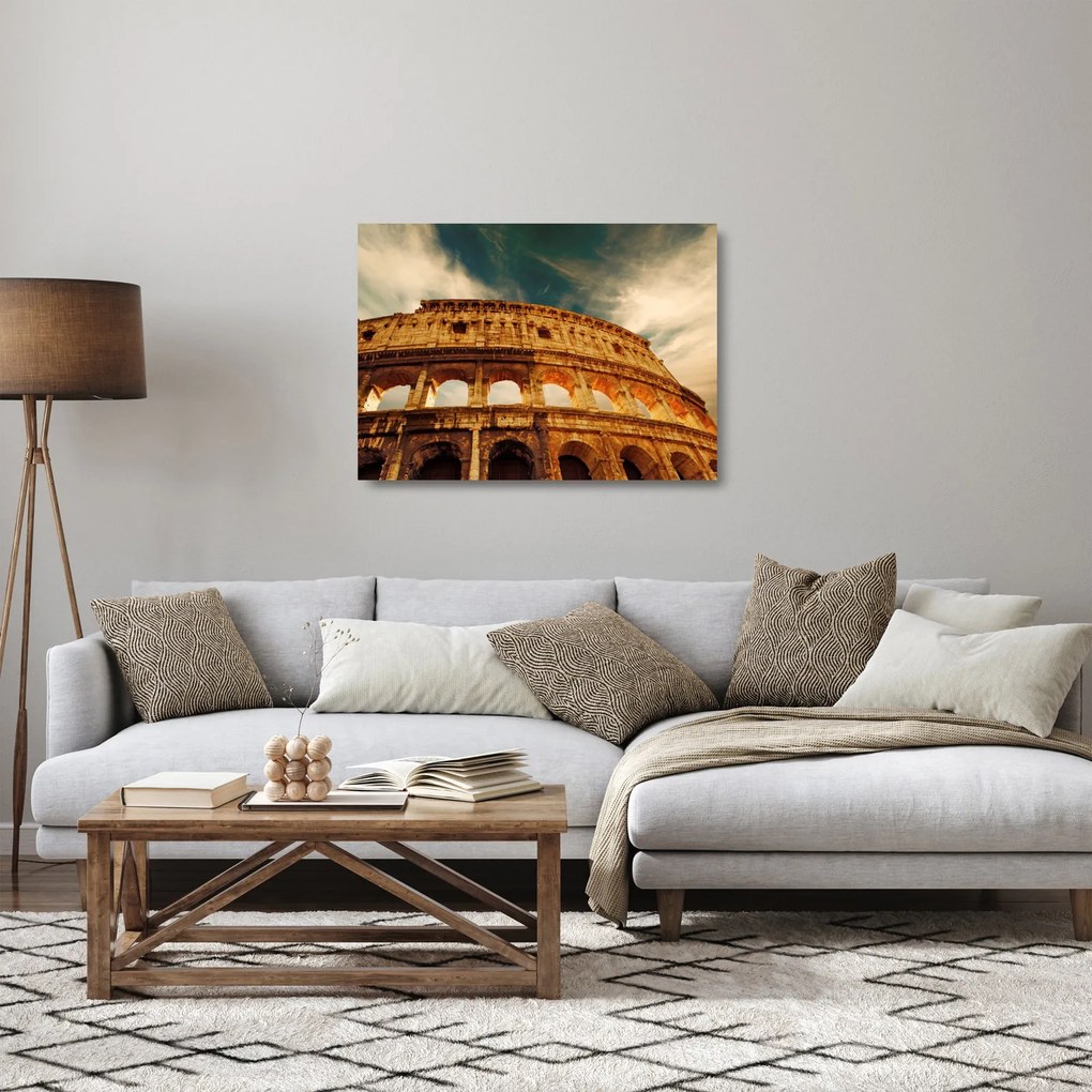 Üveg kép - Római Colosseum (70x50 cm)
