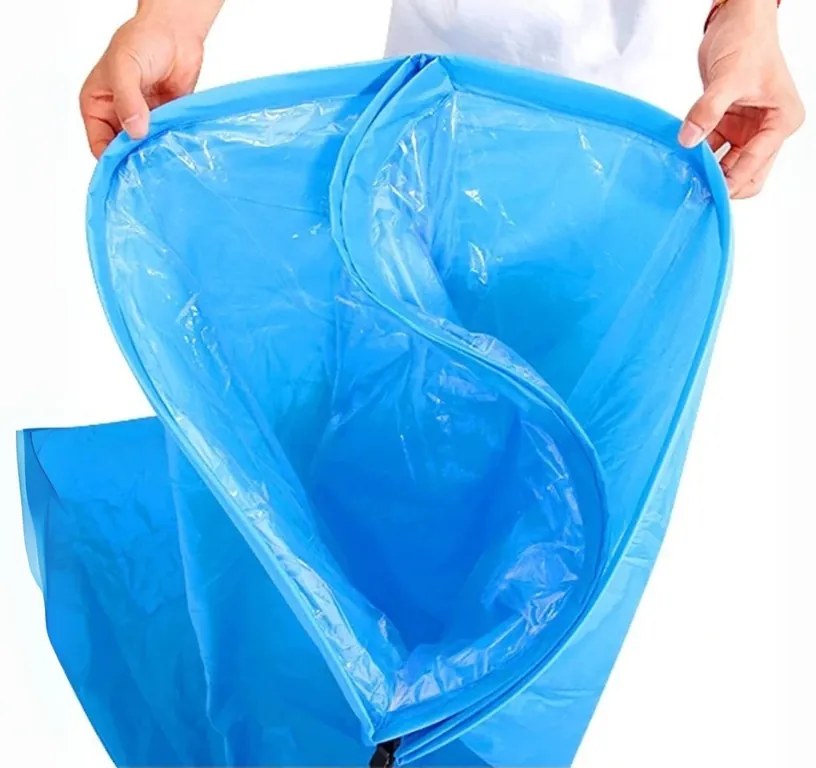 Felfújható LAZY BAG XXL zsák táskával - több színben Termék színe: Zöld