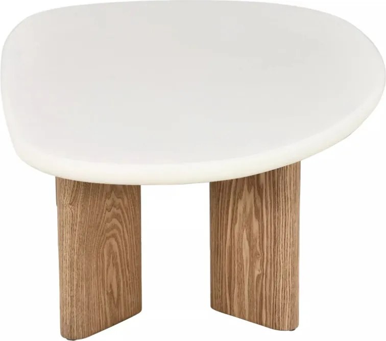 Alpen dohányzóasztal ekrü/tölgy