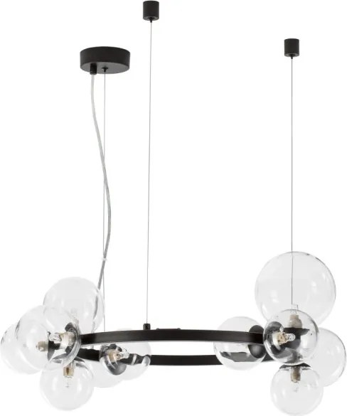 Függeszték Fekete ODILLIA NOVA LUCE 9009249