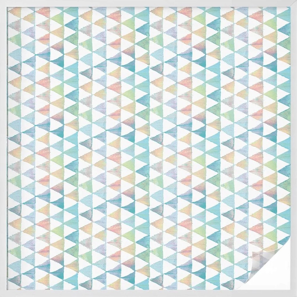 Szélvédőfólia Adatvédelem Geometrikus háromszögek 100x100 cm