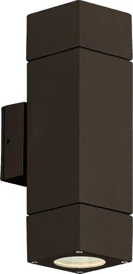 Kültéri Fali Lámpa Barna PAROS VIOKEF 4053702