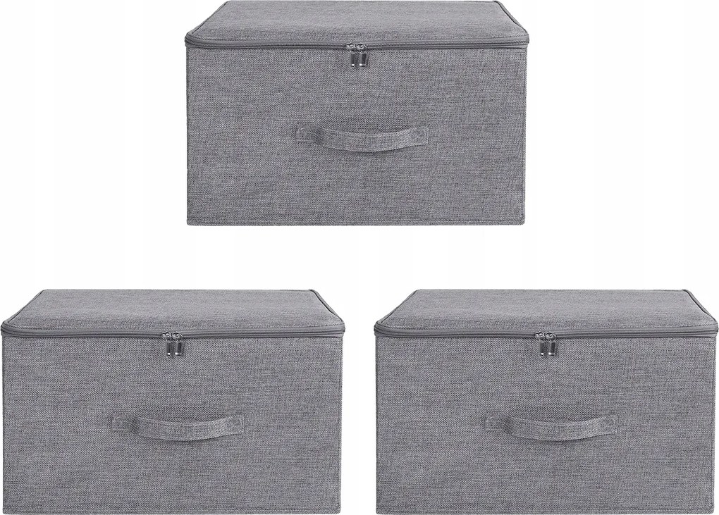 Tároló doboz x3 Univerzális, 3 fogantyúval