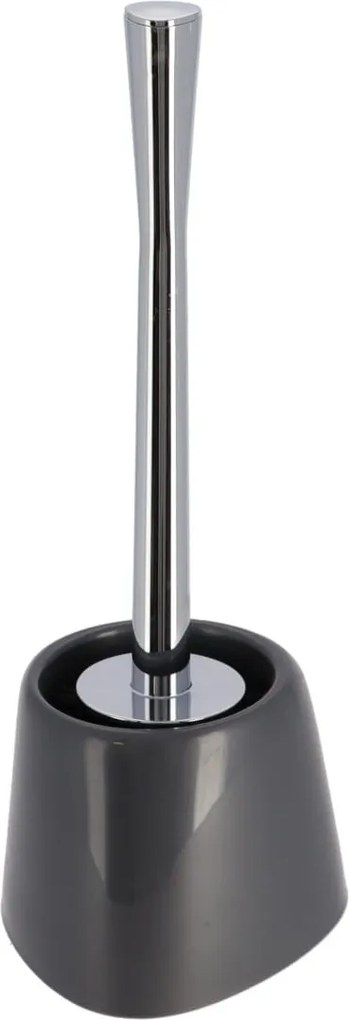 Szürke WC-kefe tartóval Álló WC-kefe