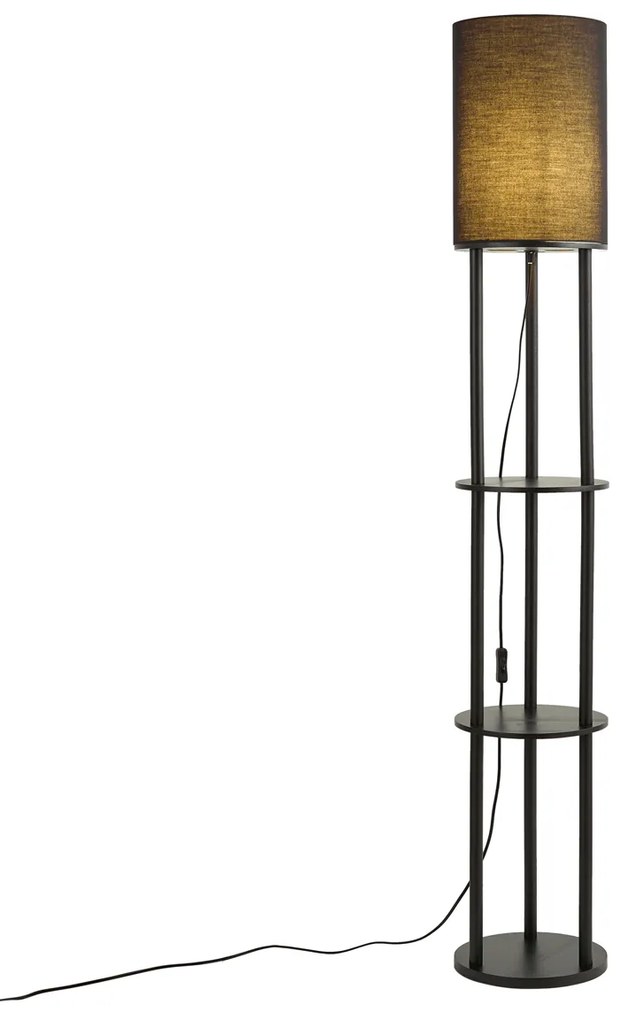 Modern állólámpa fekete - Stojon