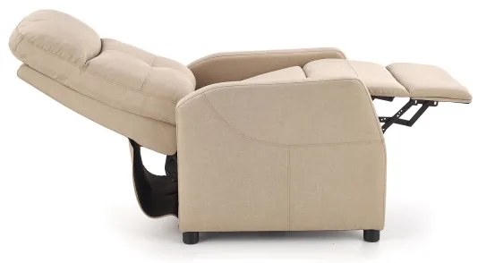 Állítható FELIPE fotel, bézs színű