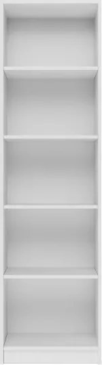 R50 polcos szekrény, könyvtartó, fehér