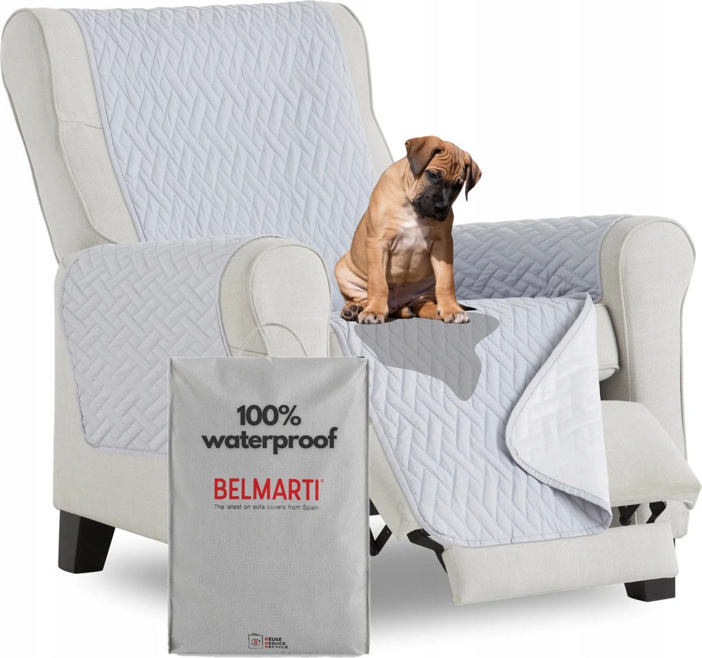 Vízálló ágytakaró fotelvédő teflon csepegtetős fotelhez, szürke