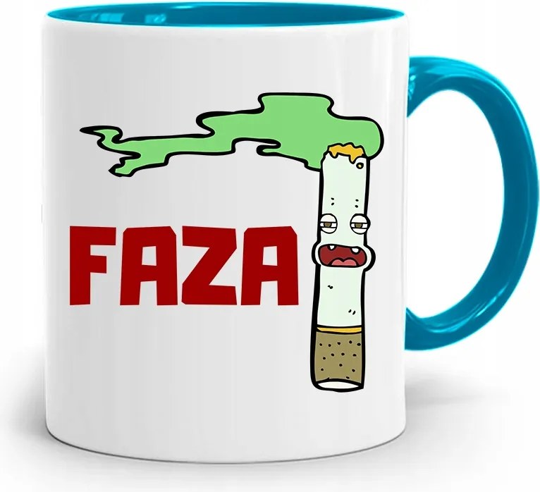 Dohányosoknak 420 Cbd Bögre Kék Ajándék fényképes nyomtatással