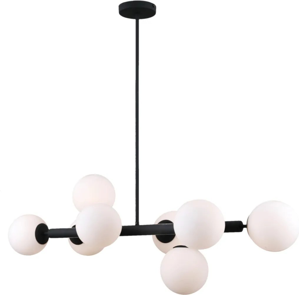 Italux RADDI PNS-5510-8-BK Függőlámpa 8x5W/G9 IP20