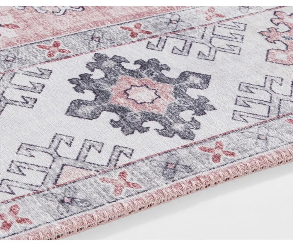 Gratia világos rózsaszín szőnyeg, 80 x 150 cm - Nouristan