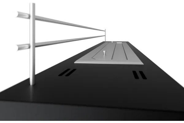 InFire - BIO kandalló 8x120 cm 3kW fekete